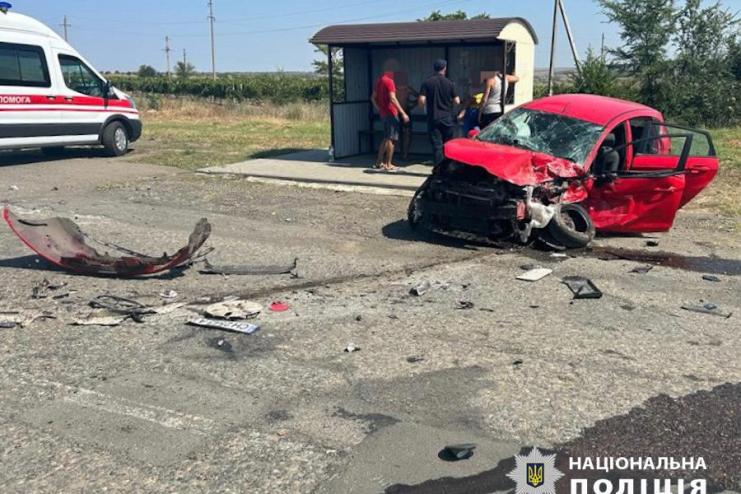 Внаслідок зіткнення двох автівок в Болградському районі, постраждали п’ятеро людей